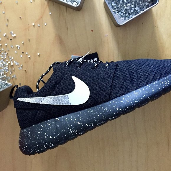 Custom Bling Nike Running Sneaker Sport Shoes D1 - Picture 6 of 8